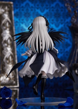 Aus der "Rozen Maiden" Reihe kommt diese detailreiche PVC Statue. Sie ist ca. 15 cm groß und wird mit Base in einer Fensterbox geliefert.